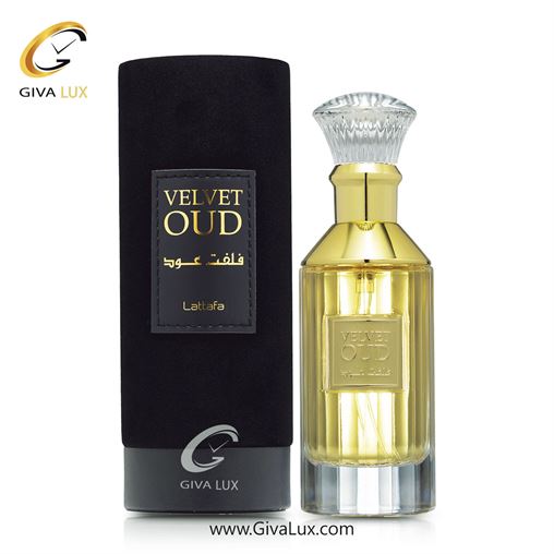  ادو پرفیوم  یونیسکس لطافه اورجینال مدل Lattafa Velvet Oud | ولوت عود حجم  100 میل